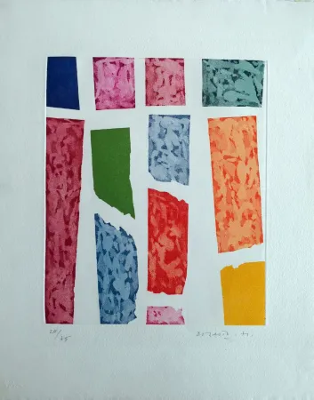 エッチング Dorazio - Composizione 1