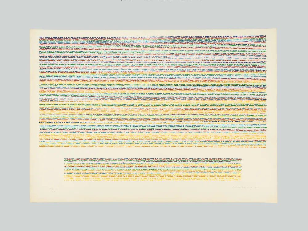 シルクスクリーン Dorazio - Composizione