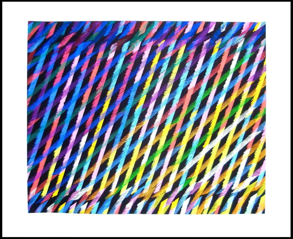 シルクスクリーン Dorazio - Composizione