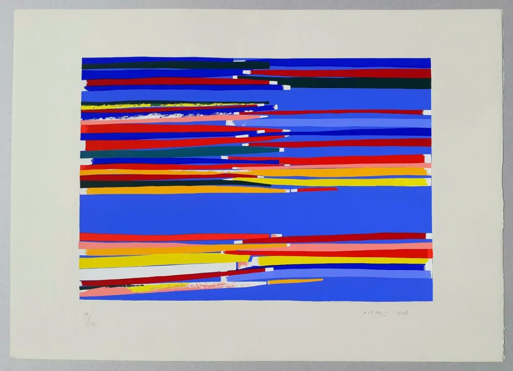 シルクスクリーン Dorazio - Composizione 