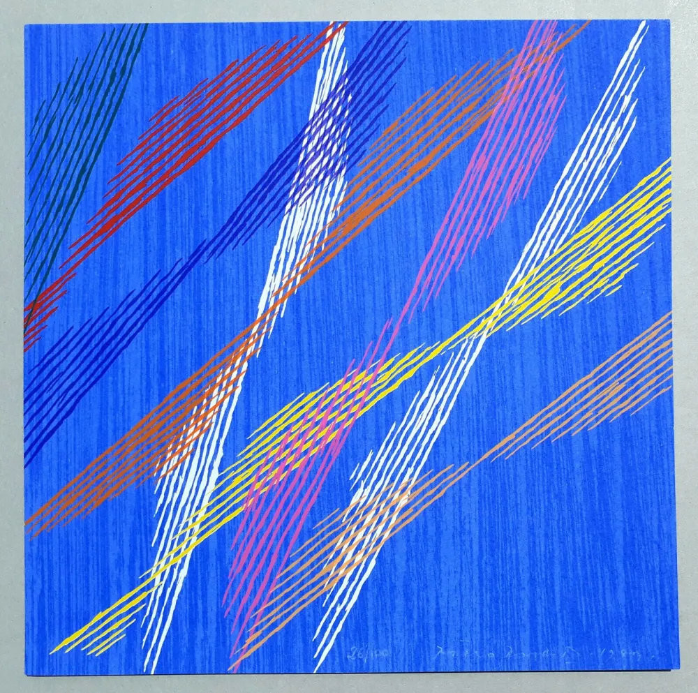 シルクスクリーン Dorazio - Composizione A