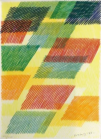 リトグラフ Dorazio - Erker-Treffen 4 