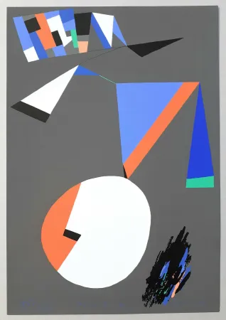 シルクスクリーン Dorazio - Espaces