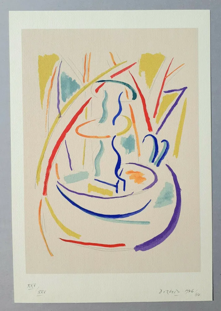 シルクスクリーン Dorazio - Fontana