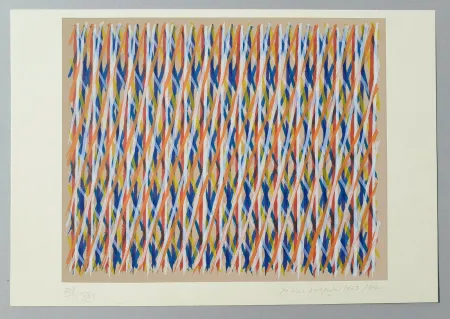 シルクスクリーン Dorazio - Jeu flamand n°1