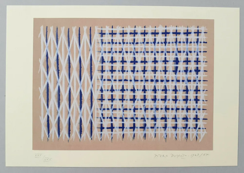 シルクスクリーン Dorazio - Jeus ècossais VI