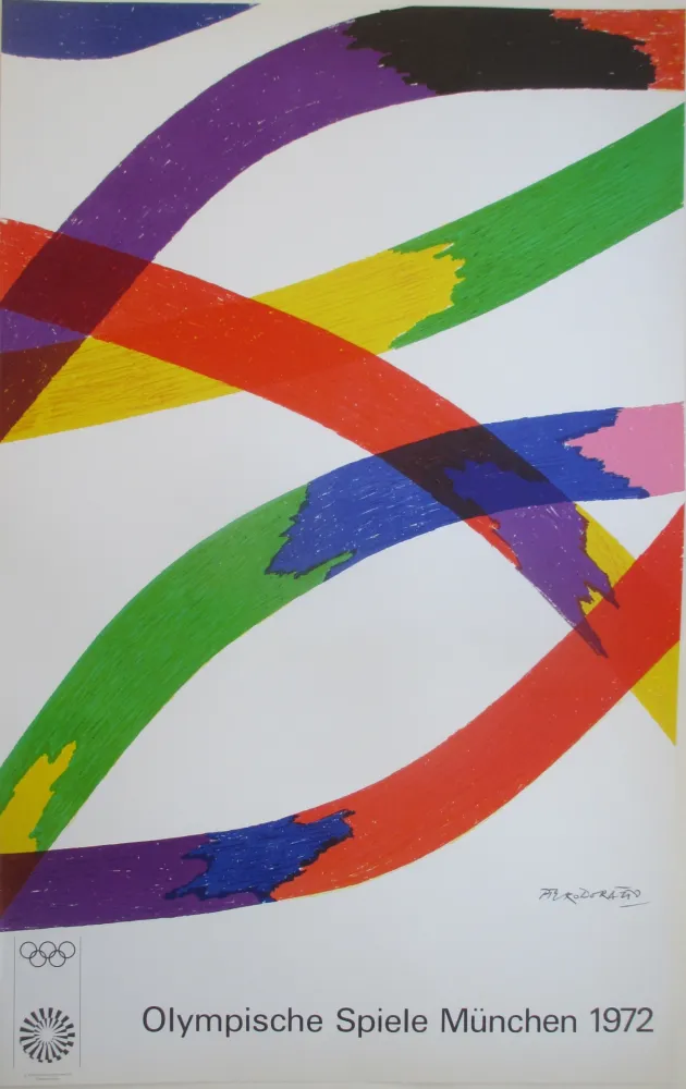 リトグラフ Dorazio - OL 1972 - original colourlithograph