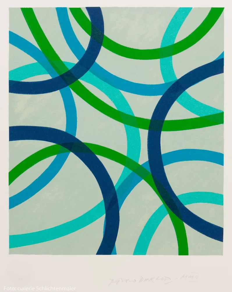 リトグラフ Dorazio - Poi domani 02