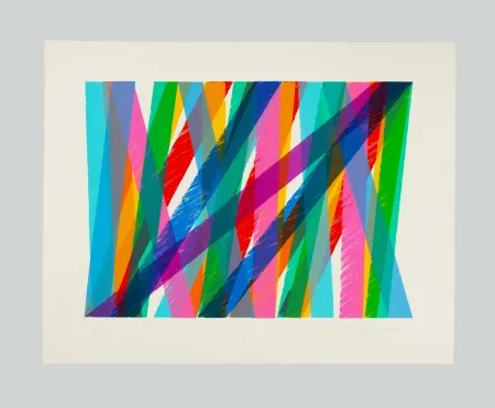 リトグラフ Dorazio - Senza titolo