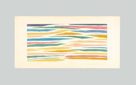 リトグラフ Dorazio - Senza titolo