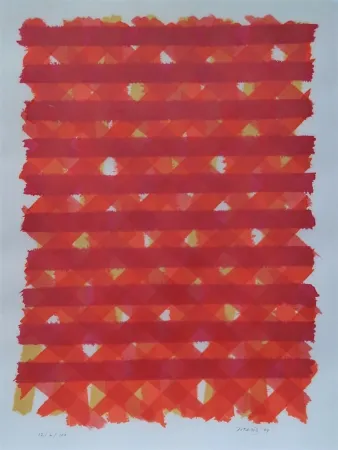 リトグラフ Dorazio - Senza titolo