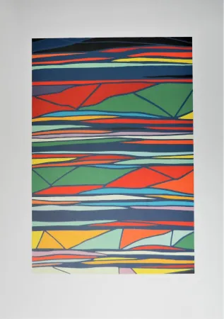 リトグラフ Dorazio - Senza titolo