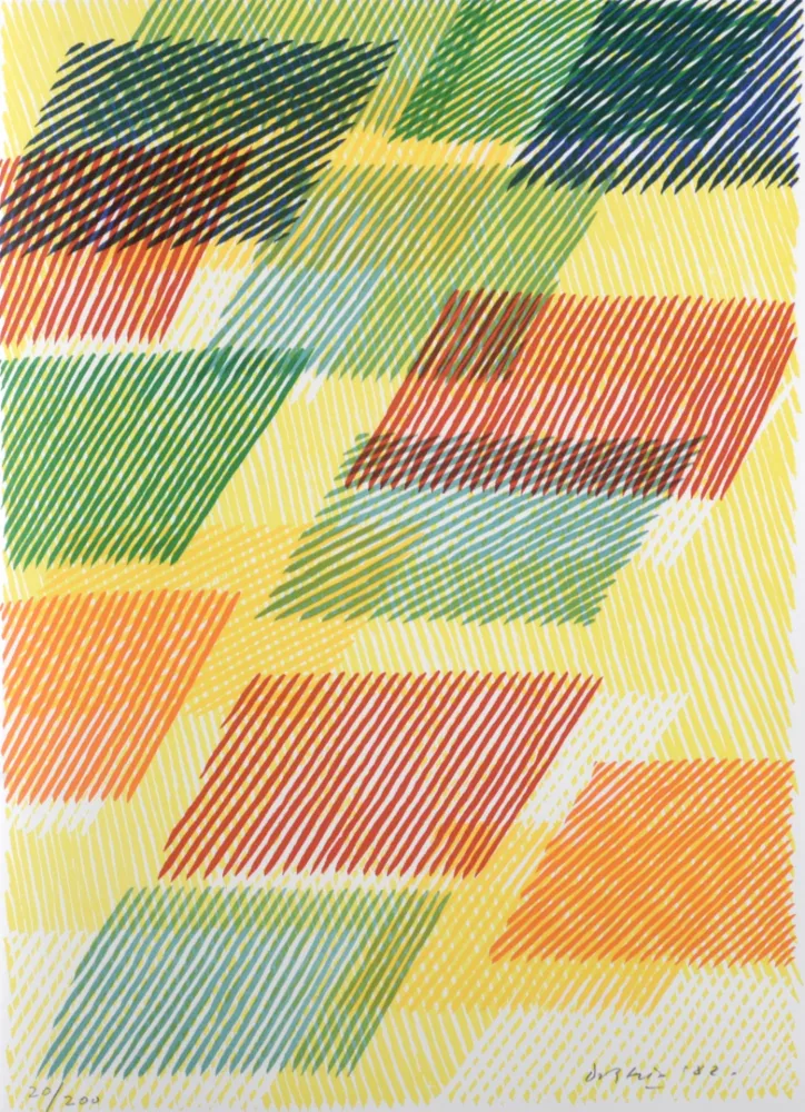 リトグラフ Dorazio - Un biologiste anxieux, 1987 - Hand-signed