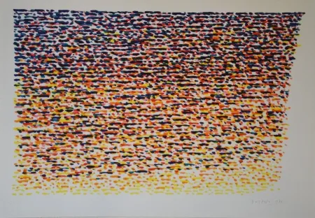 リトグラフ Dorazio - Untitled