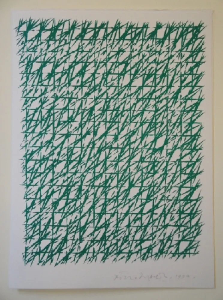 リトグラフ Dorazio - Untitled