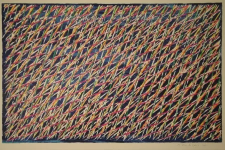 リトグラフ Dorazio - Untitled