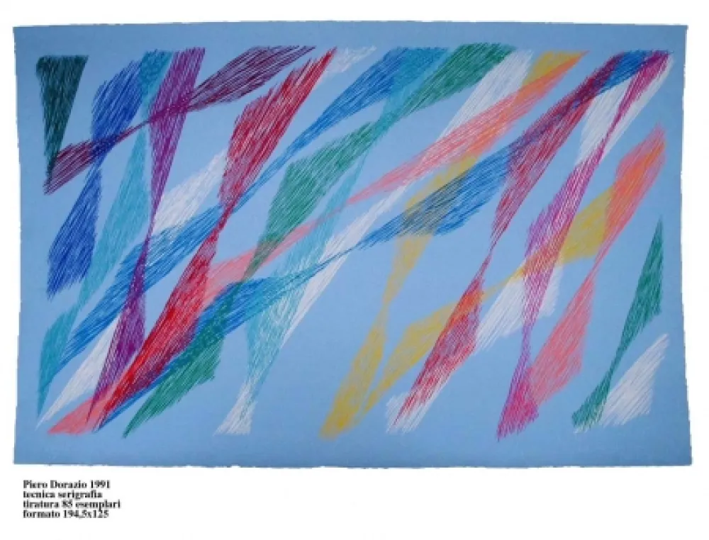 シルクスクリーン Dorazio - Untitled