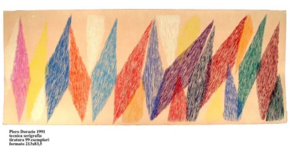 シルクスクリーン Dorazio - Untitled