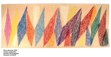 シルクスクリーン Dorazio - Untitled