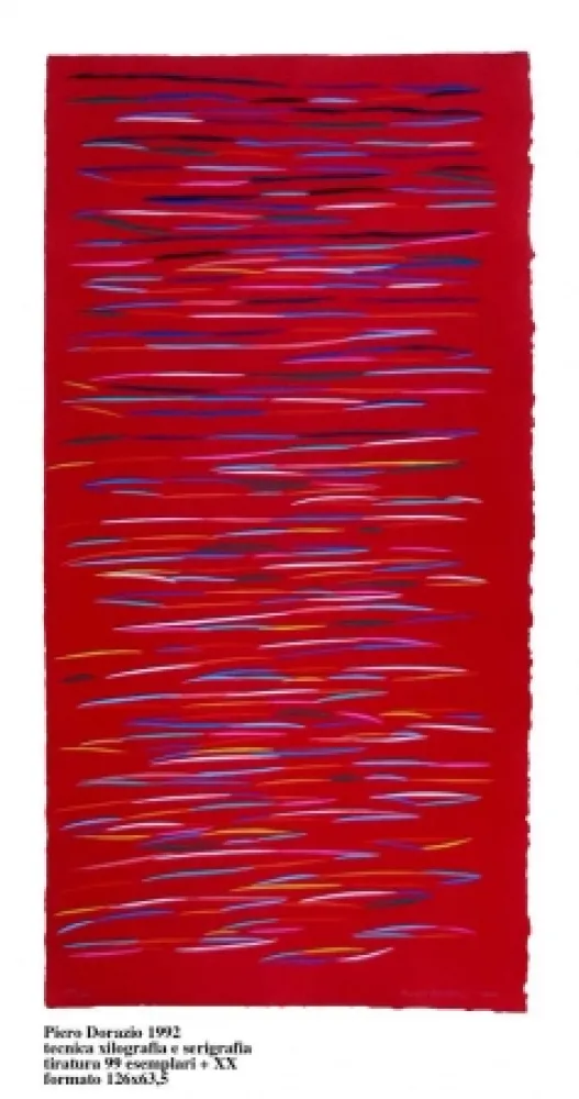 シルクスクリーン Dorazio - Untitled