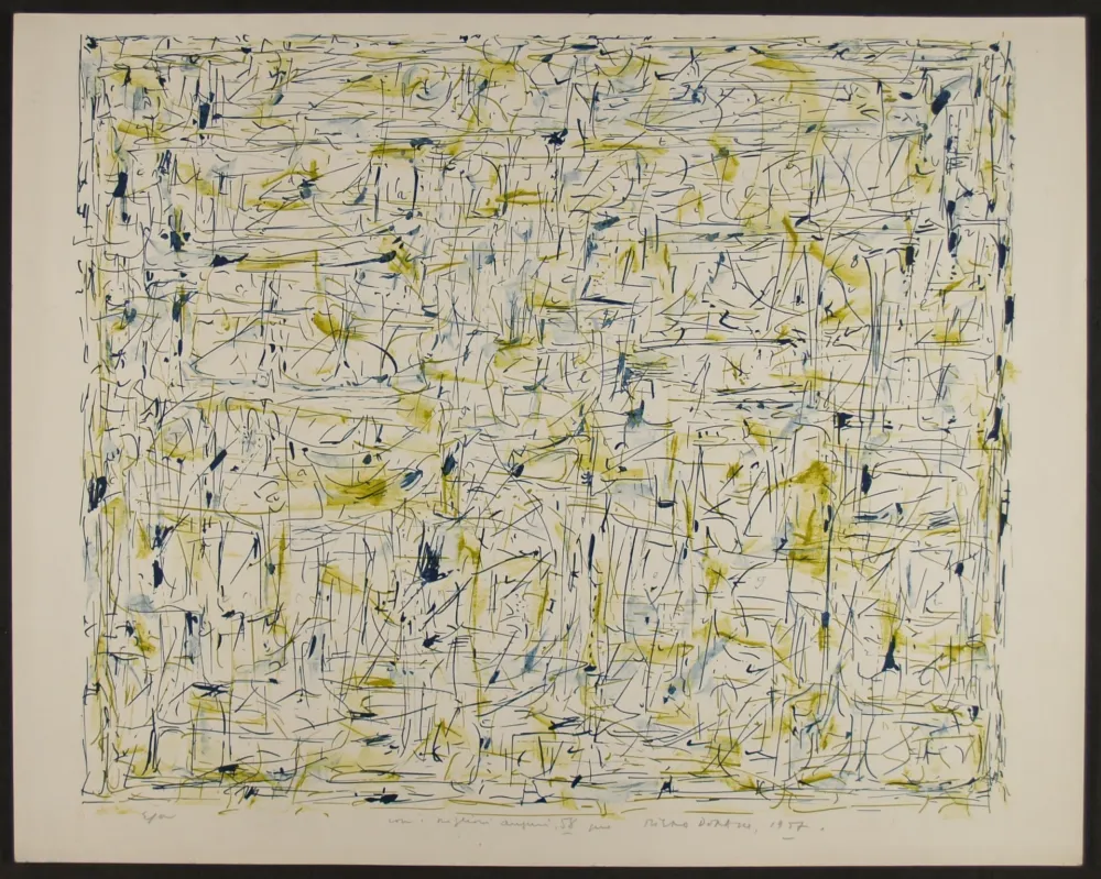 リトグラフ Dorazio - Untitled