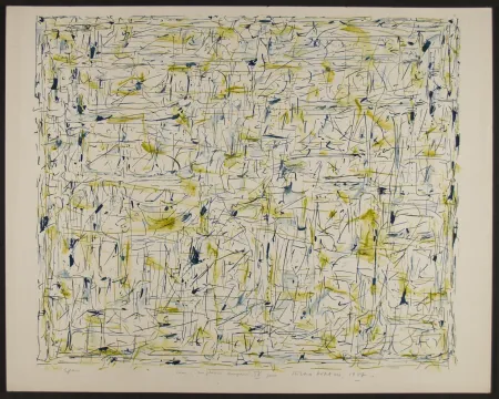 リトグラフ Dorazio - Untitled