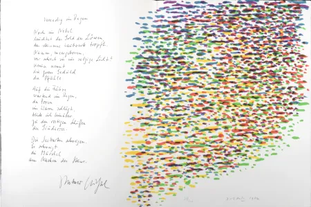 リトグラフ Dorazio - Venedig im Regen, 1974 - Hand-signed