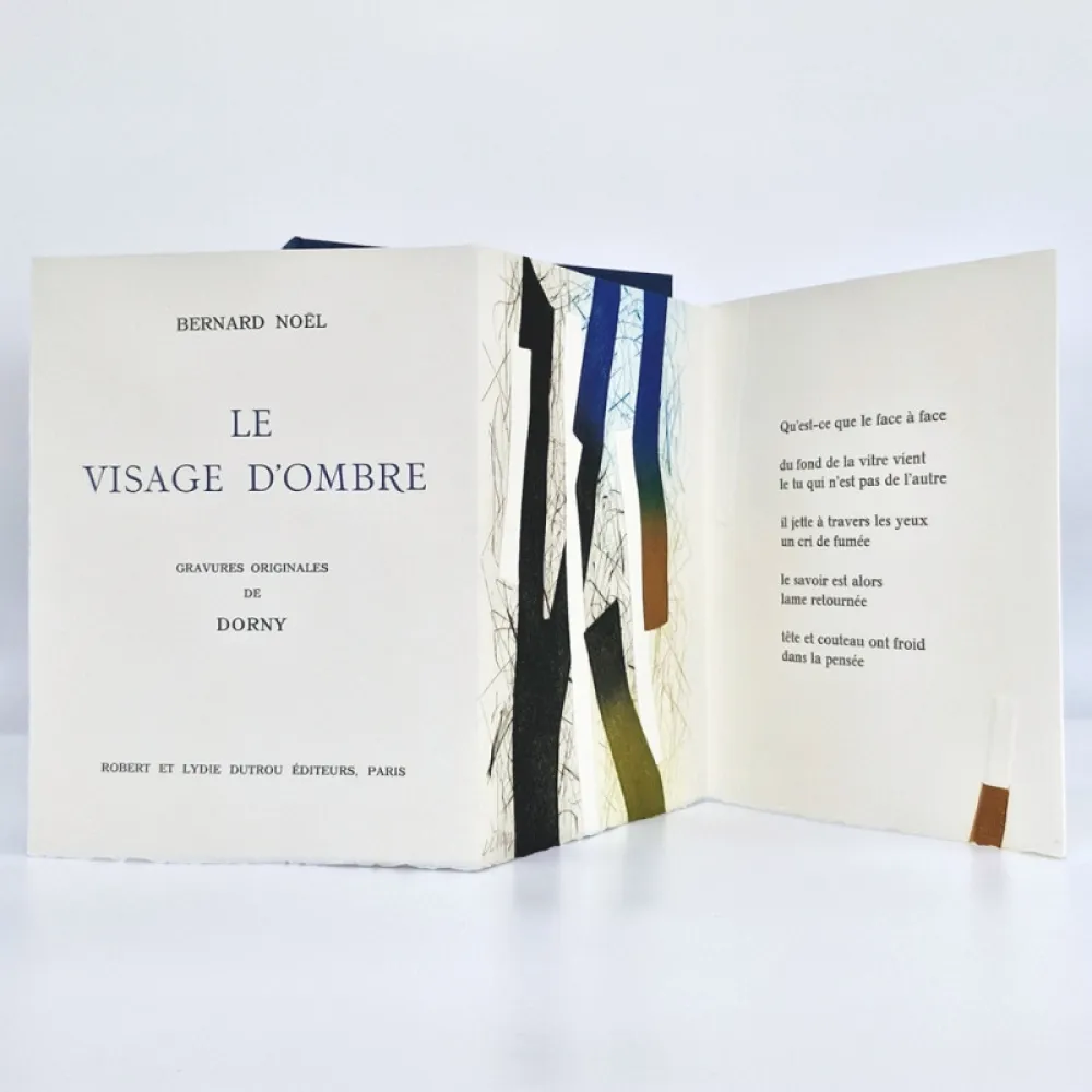 挿絵入り本 Dorny - Le visage d'ombre
