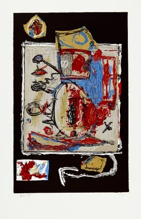 リトグラフ Doucet - Lumière noire