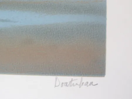 リトグラフ Doutreleau - La vague