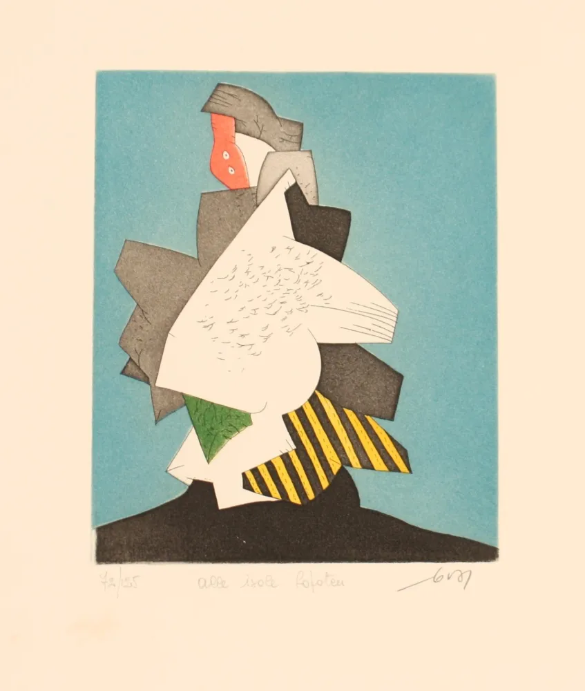 エッチング Dova  - ALLE ISOLE LOFOTEN