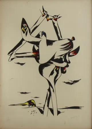 リトグラフ Dova  - SENZA TITOLO