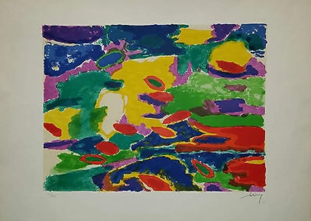 リトグラフ Dova  - Senza titolo