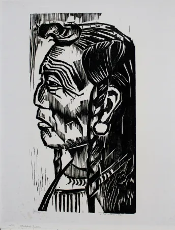 木版 Drewes - Blackfoot