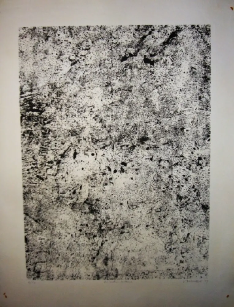 リトグラフ Dubuffet - Animation contenue