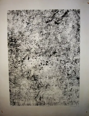 リトグラフ Dubuffet - Animation contenue