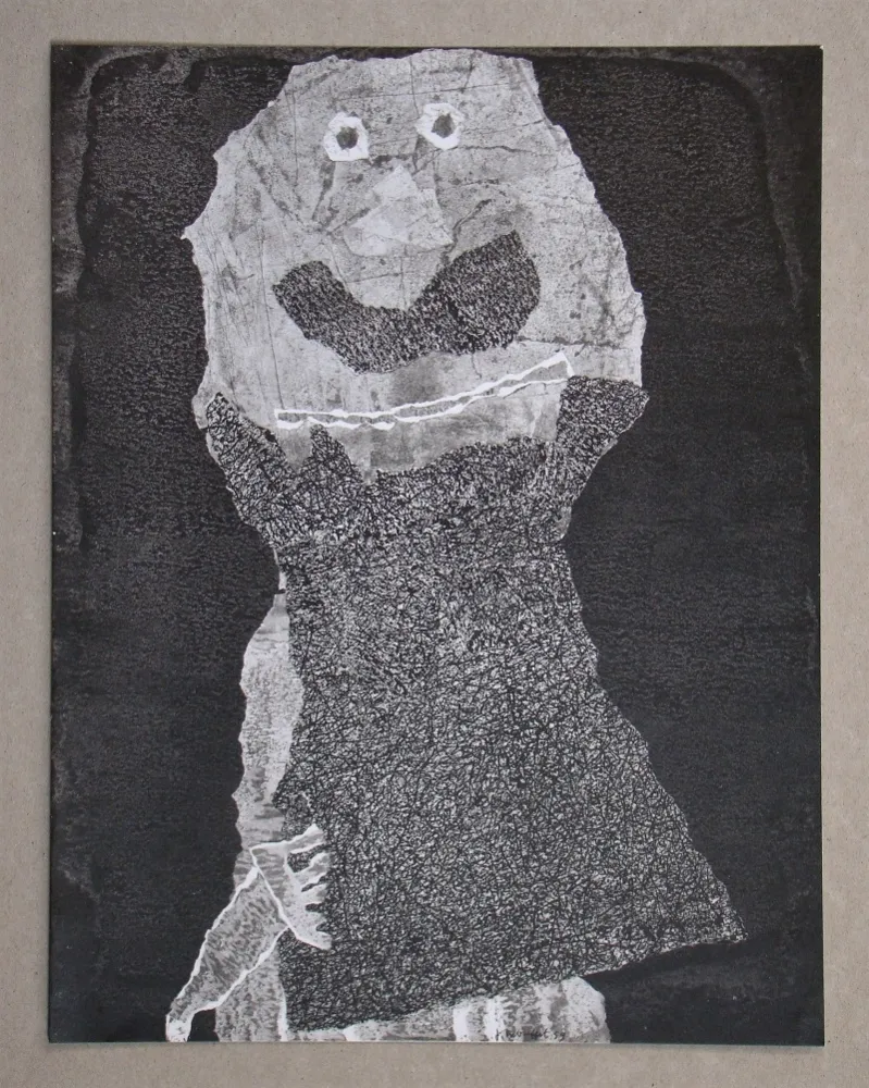 ステンシル Dubuffet - Barbe des perplexités