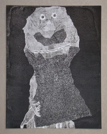 ステンシル Dubuffet - Barbe des perplexités