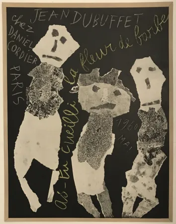 リトグラフ Dubuffet - Chez Daniel Cordier
