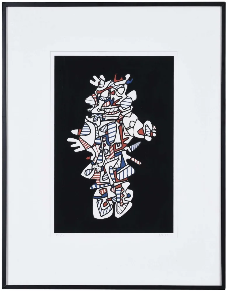 シルクスクリーン Dubuffet - Epiphanor