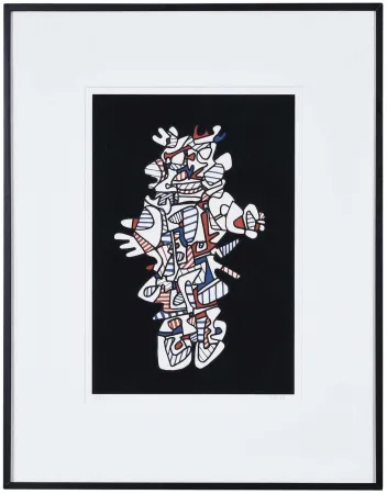 シルクスクリーン Dubuffet - Epiphanor
