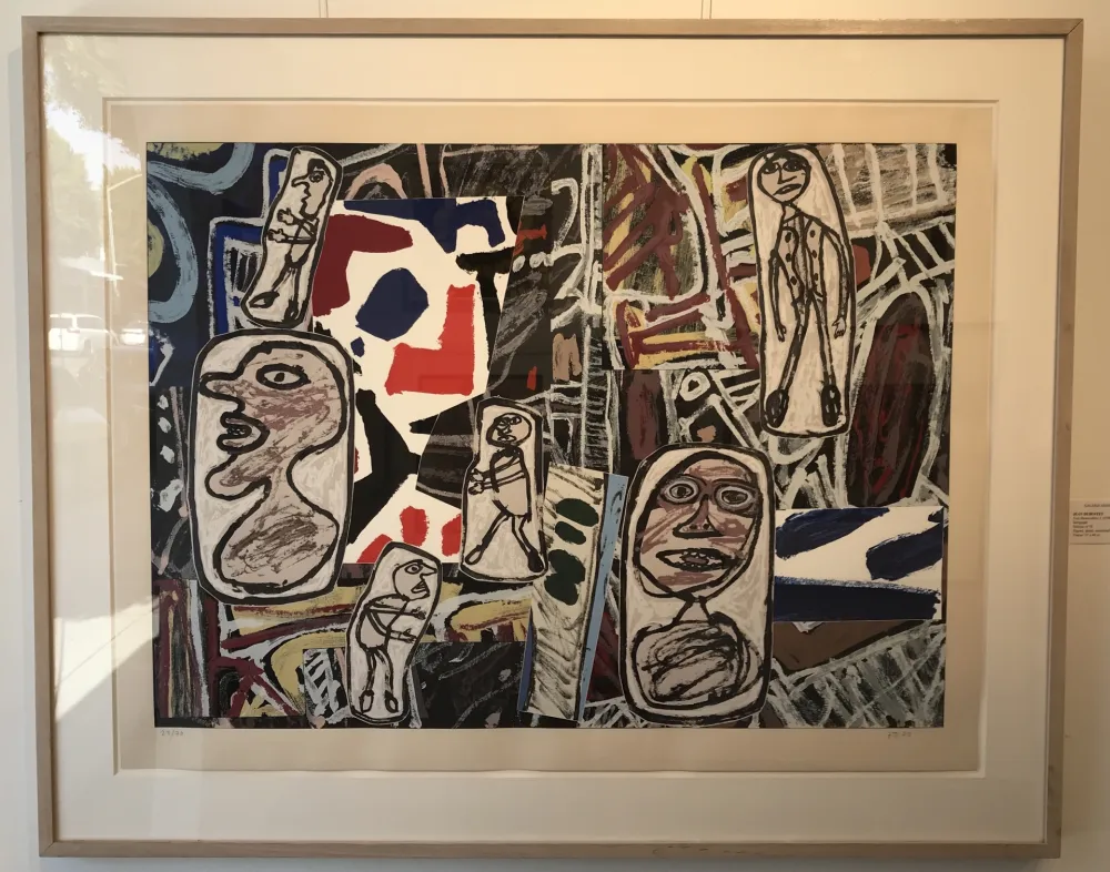シルクスクリーン Dubuffet - Faits Memorables I
