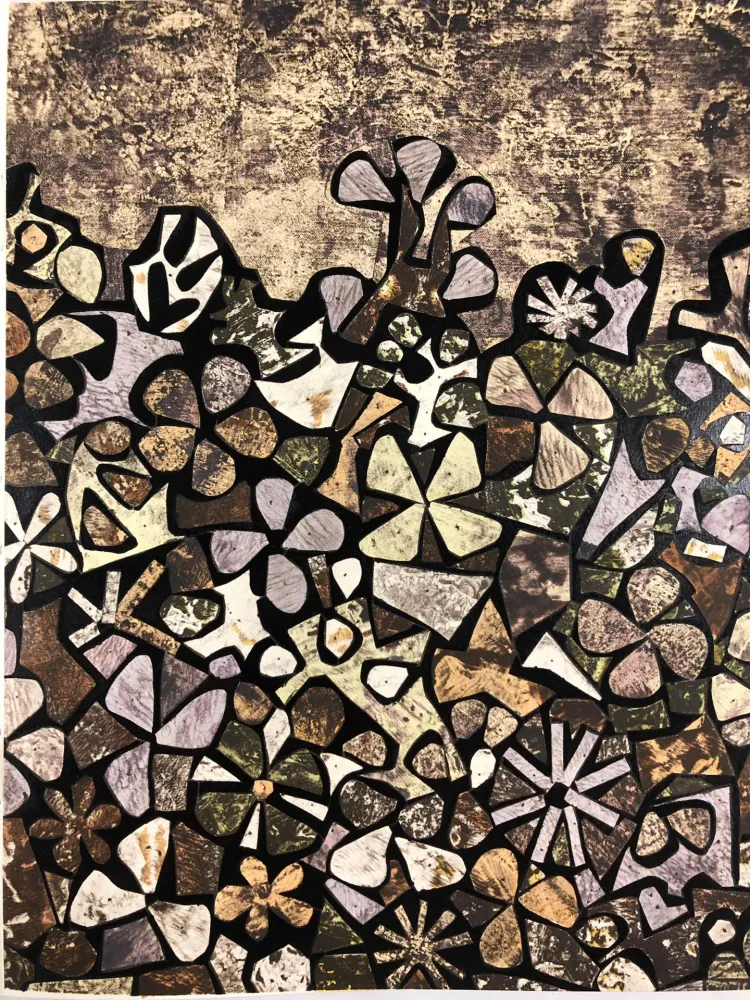 ステンシル Dubuffet - Jardin de quite-vite