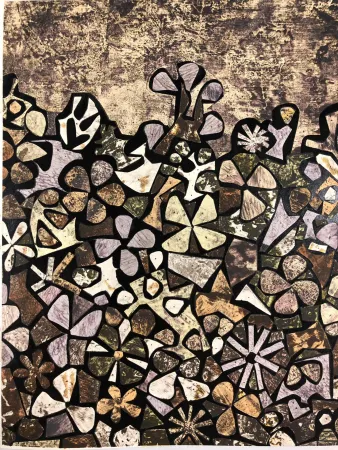ステンシル Dubuffet - Jardin de quite-vite