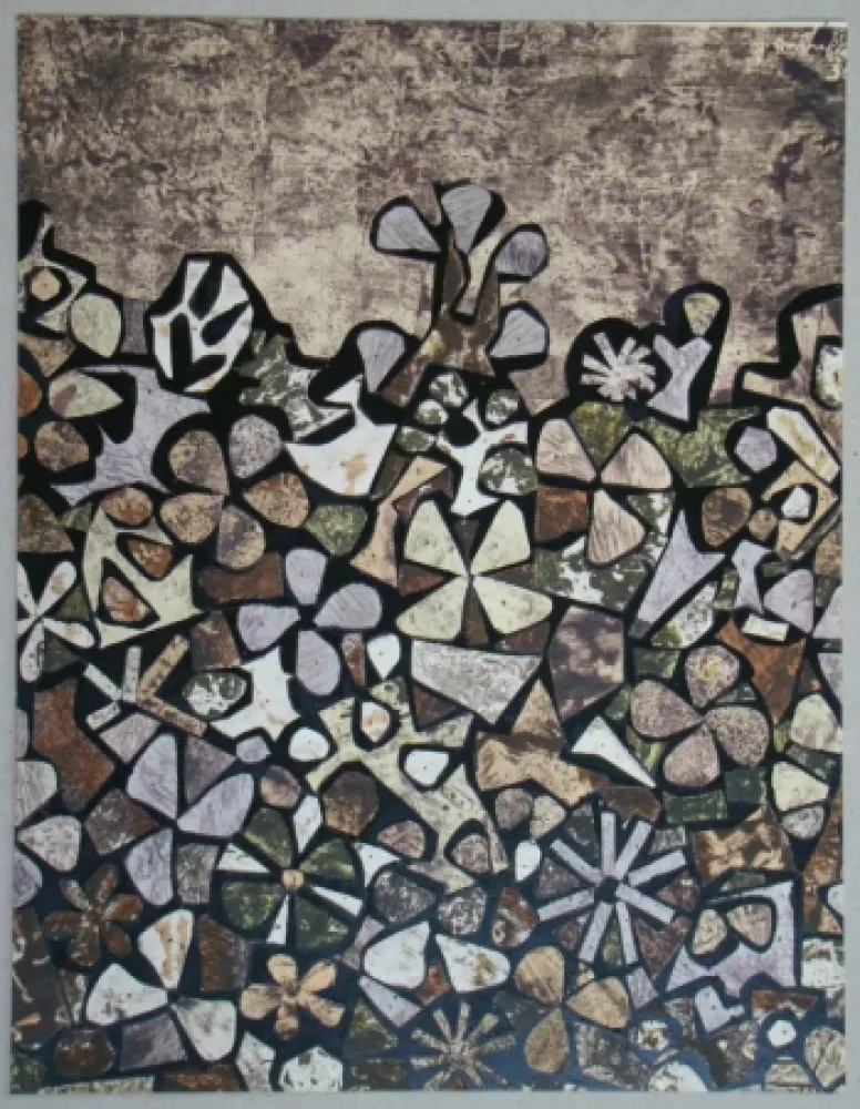 ステンシル Dubuffet - Jardin de quite-vite