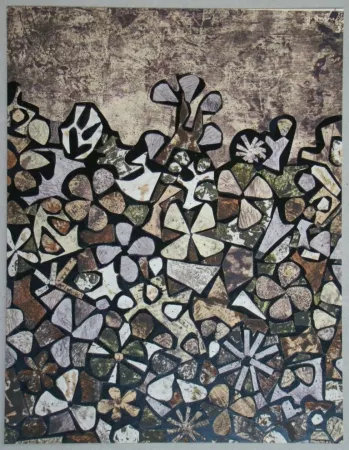 ステンシル Dubuffet - Jardin de quite-vite