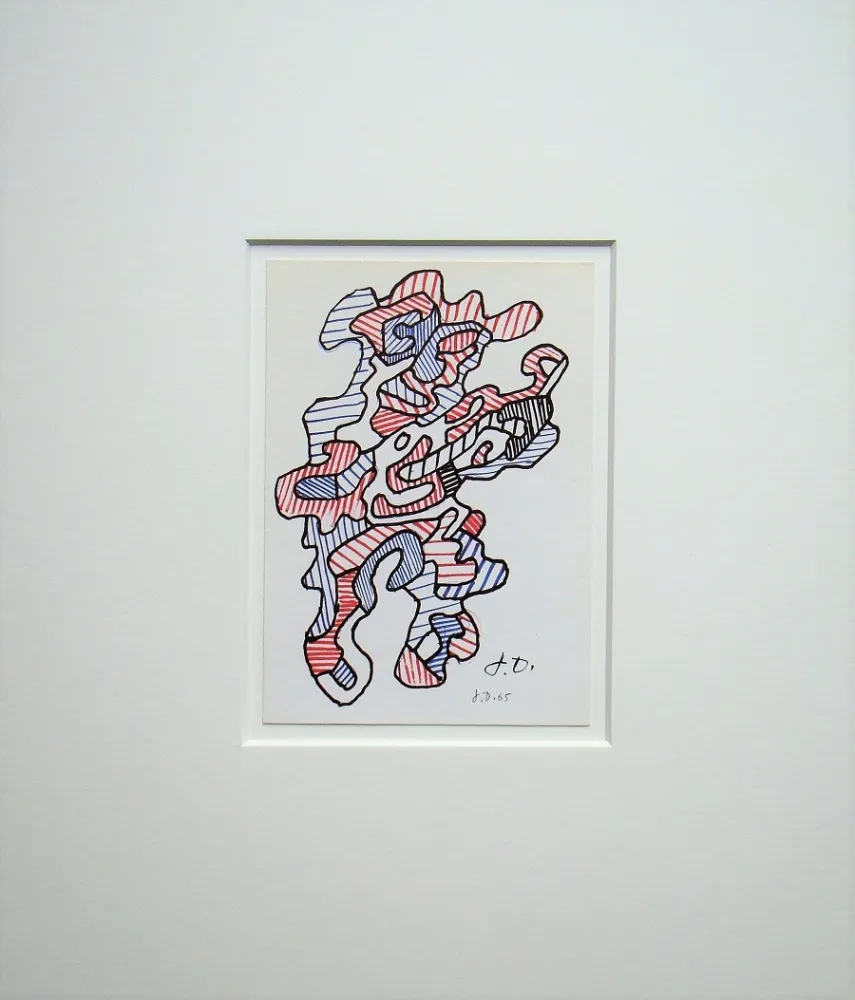 オフセット Dubuffet - Joueur de viole - 1965