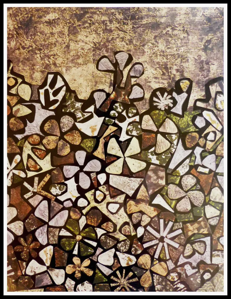 ステンシル Dubuffet - LE JARDIN DE QUITE-VITE