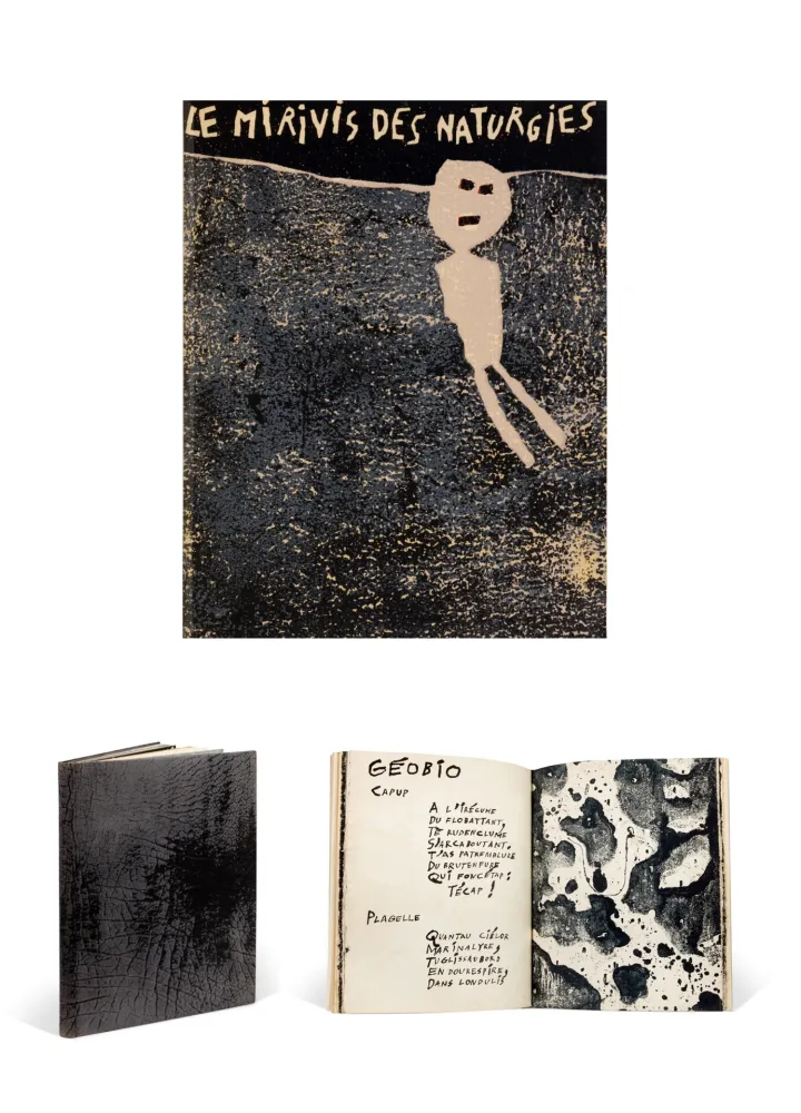 挿絵入り本 Dubuffet - LE MIRIVIS DES NATURGIES. 16 lithographies originales (1962-1963)