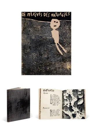 挿絵入り本 Dubuffet - LE MIRIVIS DES NATURGIES. 16 lithographies originales (1962-1963)
